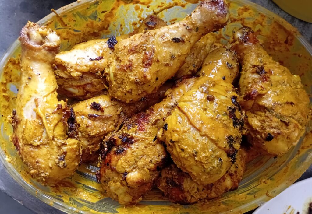 Huhn in Marinade
