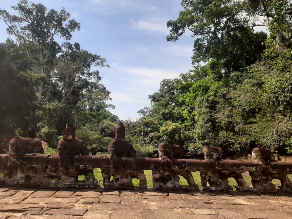 Ankor Wat Skulpturen