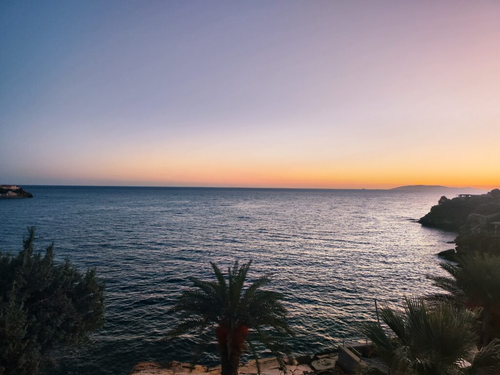 Blick vom Insel Kreta