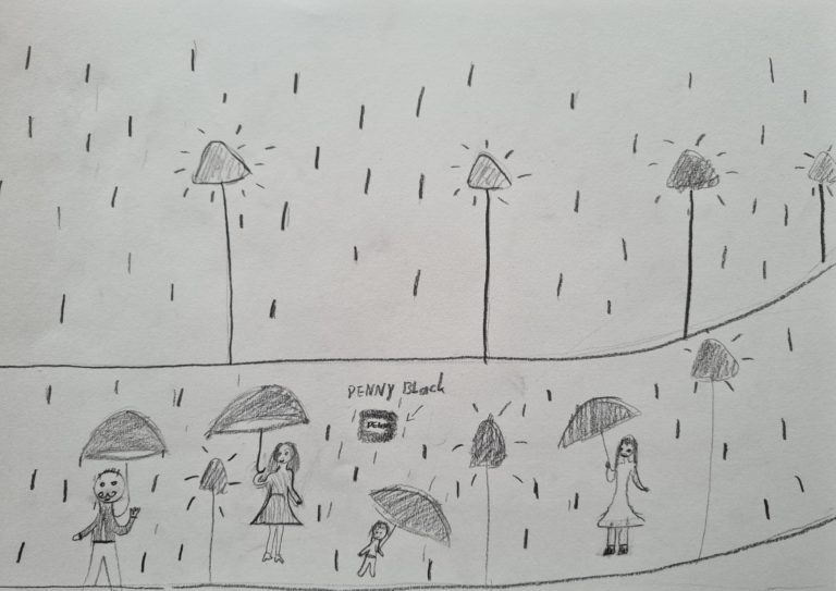 Penny Black: Eine weite Reise