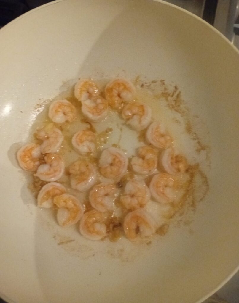 Schrimps im Wok