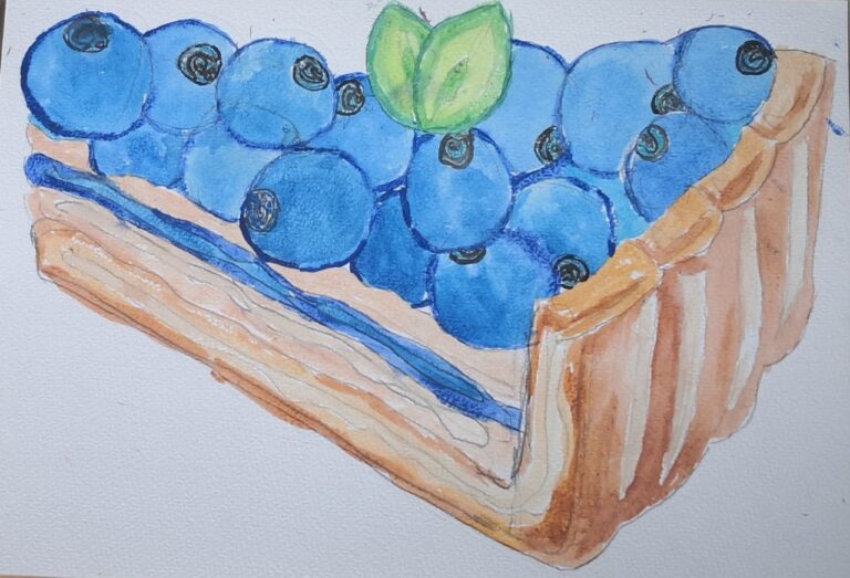 Rezept: Leckerer Blaubeerkuchen