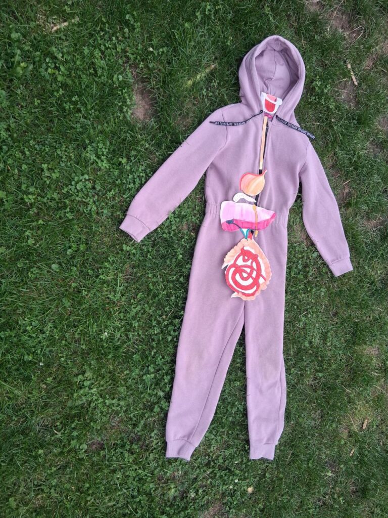 Verdauungssystem des menschlichen Körpers schematisch dargestellt